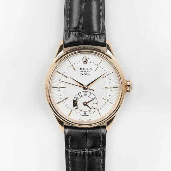 Rolex Cellini Dual Time m50525-008 Gold 40mm