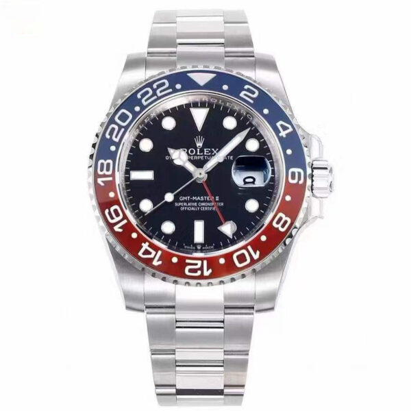 Rolex - Pepsi GMT Master II 126719 BLRO Red/Blue Ceramic 904L Steel APSF Blue Dial VR3285