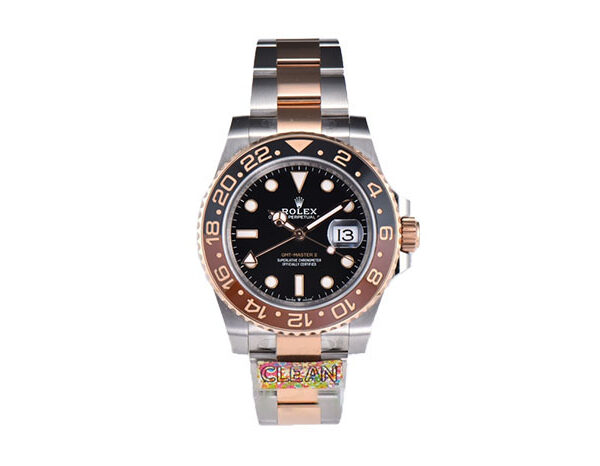 Rolex - Rootbeer GMT Master II 126719 BLRO Black/Brown Ceramic 904L Steel Black Dial