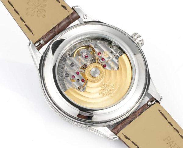 PP Grand Complications Moonphase  Gold Case&Stick Slender Pointer Rep Watch 4947R-001 - Image 7