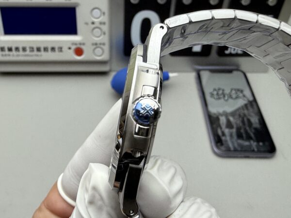 Patek Philippe - Nautilus Jumbo 5711 SS/SS Blue Dial 3KF A324 - Image 6