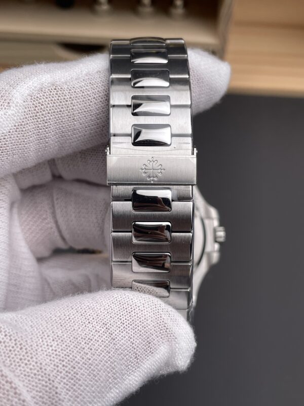 Patek Philippe - Nautilus Jumbo 5711 SS/SS White/Stk 3KF V4 A324 - Image 8