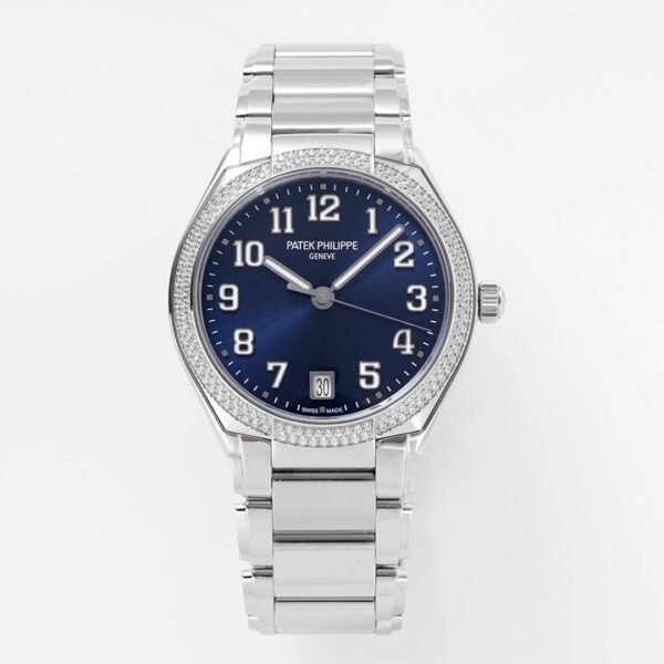 Patek Philippe - TWENTY~4 7300 Ladies 36mm Dia SS/SS Blue Dial PPF 324SC