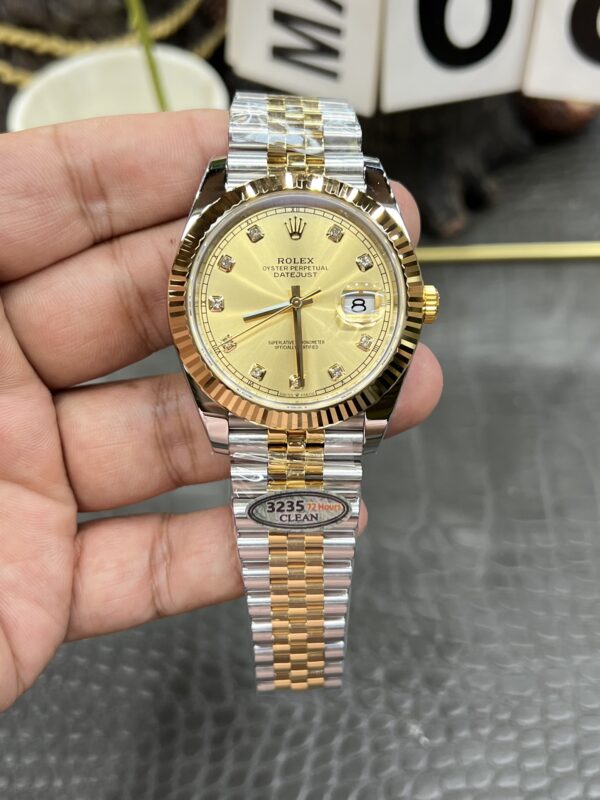 Rolex - Datejust 126333 41mm Oyster 904L SS/YG Gold Dial King VR3235 - Image 10