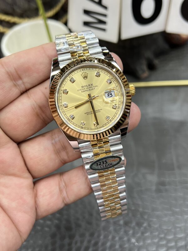 Rolex - Datejust 126333 41mm Oyster 904L SS/YG Gold Dial King VR3235 - Image 2