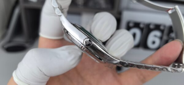 Rolex - Datejust 126334 41mm Jubilee Flt 904L SS/SS Black Dial King VR3235 - Image 6