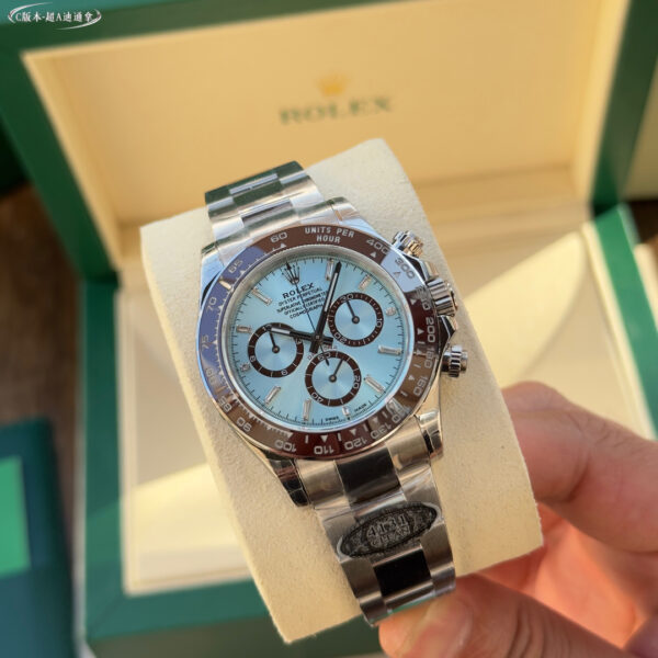 Rolex - Daytona 116506 SS/SS Ice Blue Dial 904L BT V2 SA4130 - Image 2
