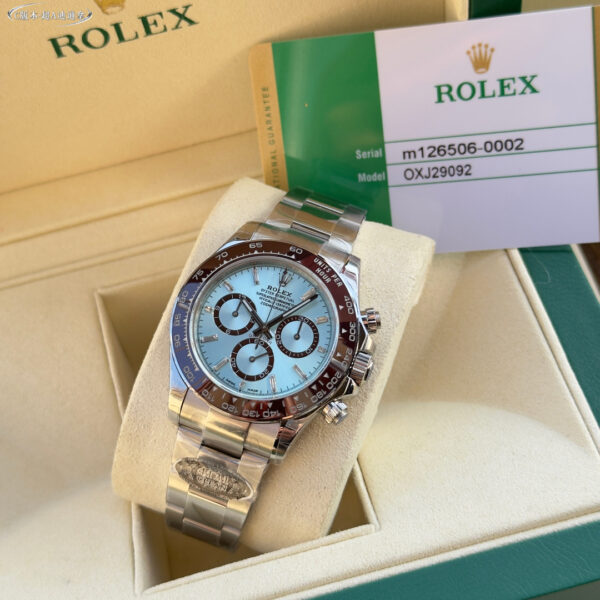 Rolex - Daytona 116506 SS/SS Ice Blue Dial 904L BT V2 SA4130 - Image 3