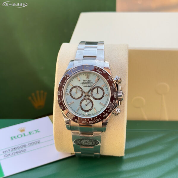 Rolex - Daytona 116506 SS/SS Ice Blue Dial 904L BT V2 SA4130 - Image 10