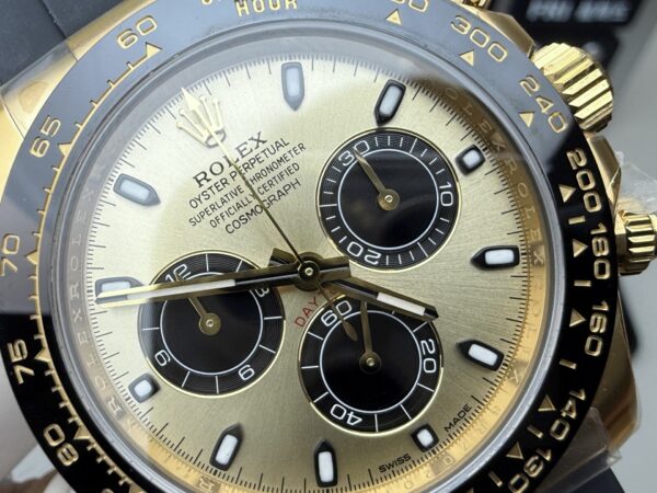 Rolex - Daytona 116518 YG/RU Gold Dial 904L BT V2 SA4130 - Image 4