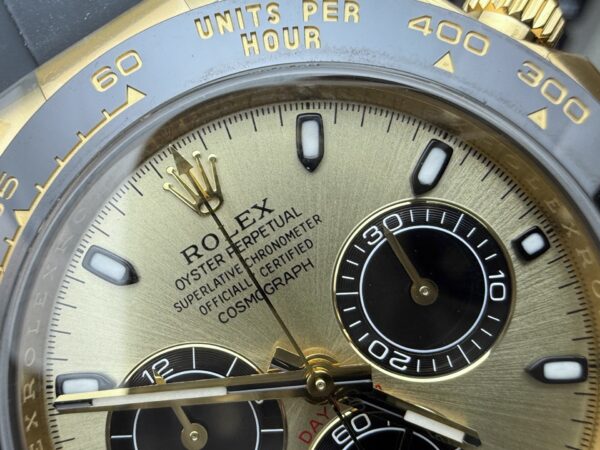 Rolex - Daytona 116518 YG/RU Gold Dial 904L BT V2 SA4130 - Image 5