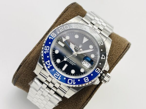 Rolex Batman - GMT II 126710 BLNR Oyster 40mm SS/SS Black Clean DD3285 Super Clone - Image 10