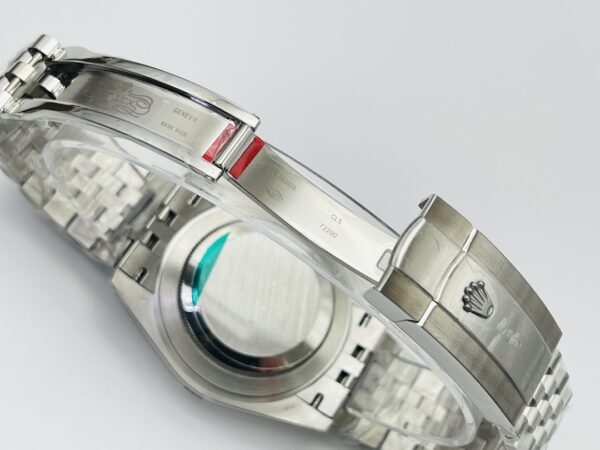 Rolex - Datejust 126234 36mm Jub SS/SS Green Palm Motif EW MY8215 - Image 8