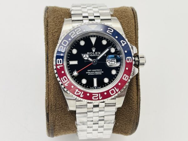 Rolex - Pepsi GMT Master II 126719 BLRO Red/Blue Ceramic 904L Steel APSF Blue Dial VR3285 - Image 3