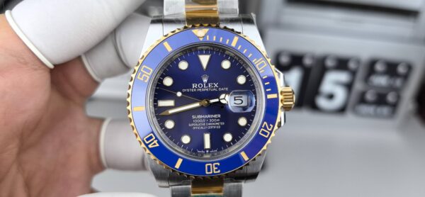 Rolex - Smurf Submariner 116610LN 904L 41mm 3235 SS/SS Blue Clean Factory - Image 3