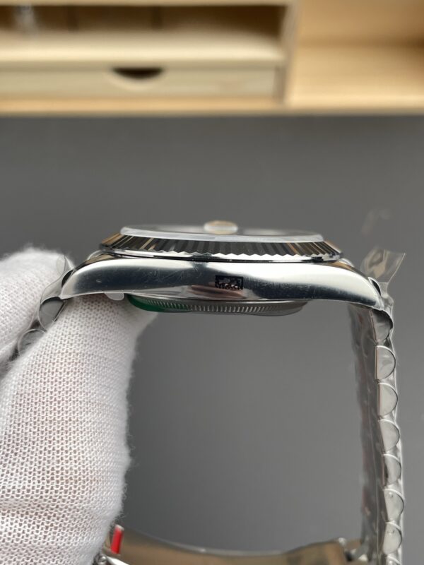 Rolex - Datejust 126334 41mm Jub SS/SS Green Textured Clean VR3235 - Image 5