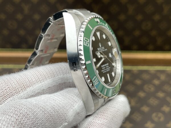 Rolex - Starbucks Submariner 126610LV 41mm 904L SS/SS Green Bezel Clean VR3235 - Image 5
