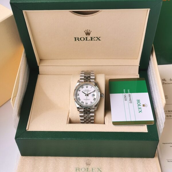 Rolex - Datejust 126300 41mm Jub SS/SS Grey Dial EW VS3235 - Image 2