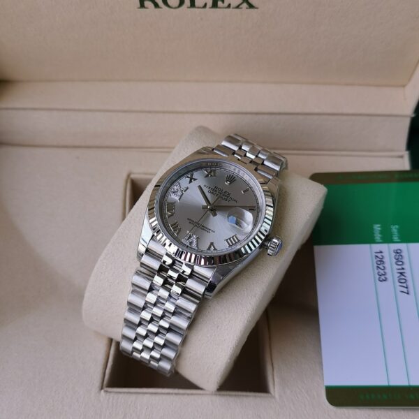 Rolex - Datejust 126234 36mm Jub SS/SS Silver/Rmn EW 3235 - Image 5