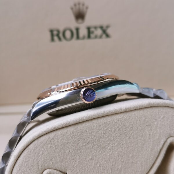 Rolex-Datejust 116231 Datejust EW SS White Baton 36mm 3235 - Image 5