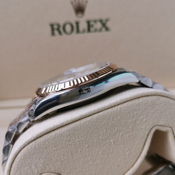 Rolex-Datejust 116231 Datejust EW SS White Baton 36mm 3235 - Image 6