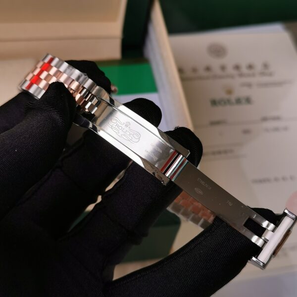 Rolex-Datejust 116231 Datejust EW SS White Baton 36mm 3235 - Image 8