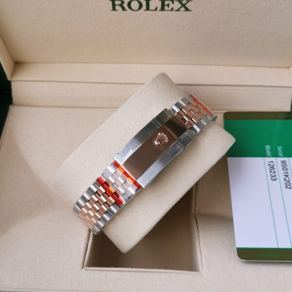 Rolex-Datejust 116231 Datejust EW SS White Baton 36mm 3235 - Image 9