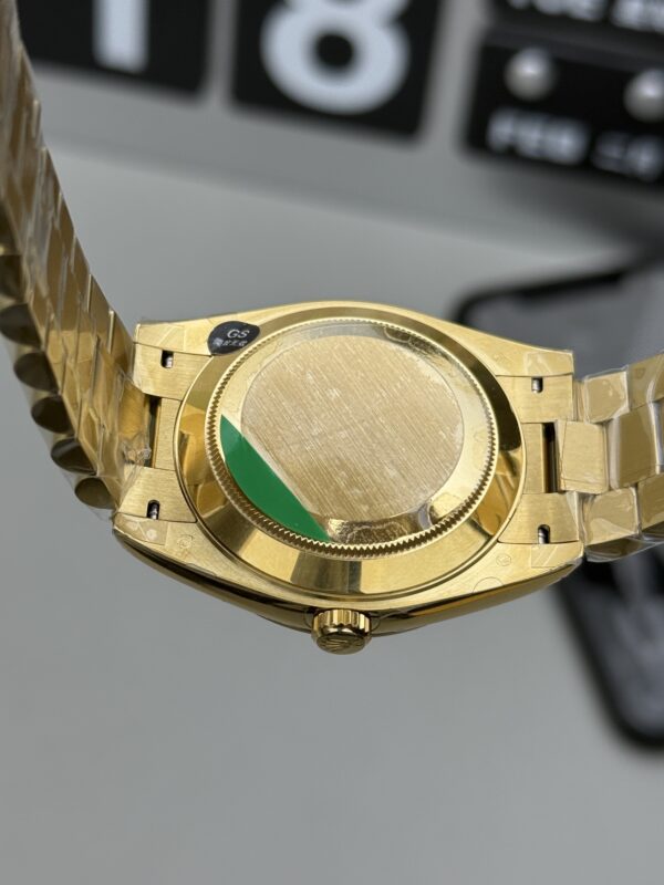 Rolex - DayDate 40mm YG/YG Black/Dia EW A2836 - Image 9