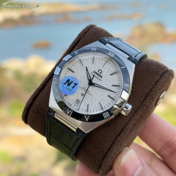 Omega - Constellation 41mm SS/LE White textured Dial VSF A8900 Super Clone
