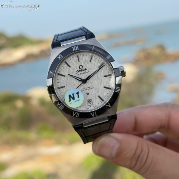 Omega - Constellation 41mm SS/LE White textured Dial VSF A8900 Super Clone - Image 3