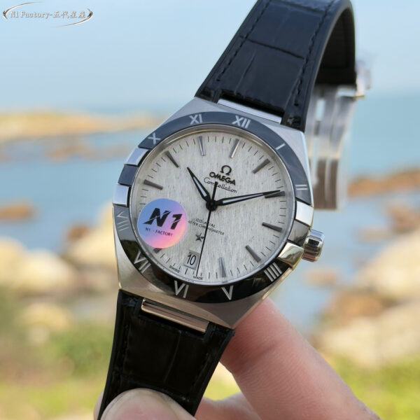 Omega - Constellation 41mm SS/LE White textured Dial VSF A8900 Super Clone - Image 4