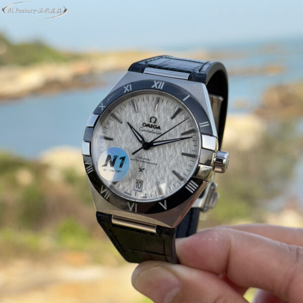 Omega - Constellation 41mm SS/LE White textured Dial VSF A8900 Super Clone - Image 5