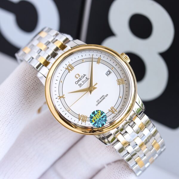 Omega - De Ville Timelsee 39.5MM SS/SS White Dial A+F MY9015 - Image 2