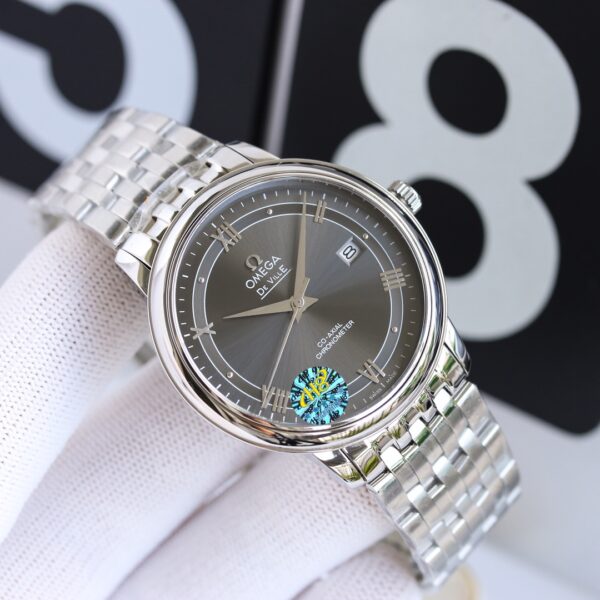 Omega - De Ville Timelsee 39.5MM SS/SS White Dial A+F MY9015 - Image 6