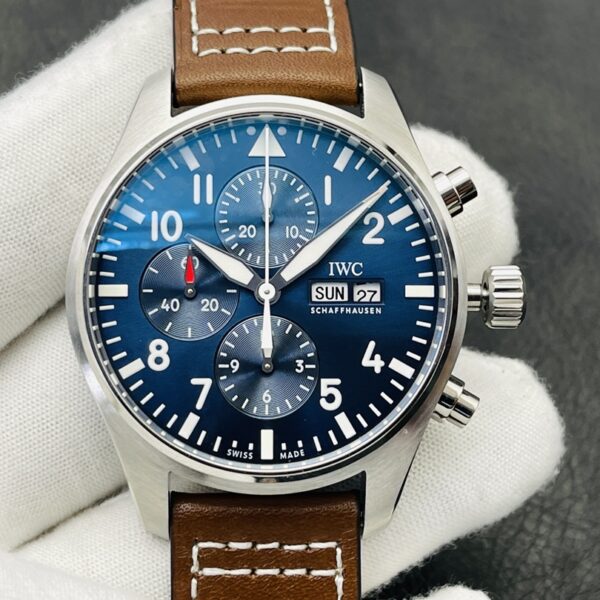 IWC - Pilot Chrono IW377713 SS/LE Blue Dial ZF A7750