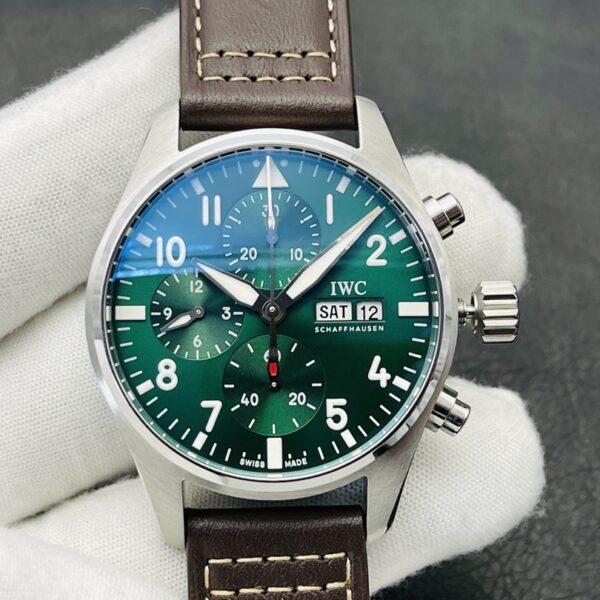 IWC - Pilot Chrono Top Gun Lake Tahoe Limited Edition Ceramic/LE Green Dial TPSF A7750