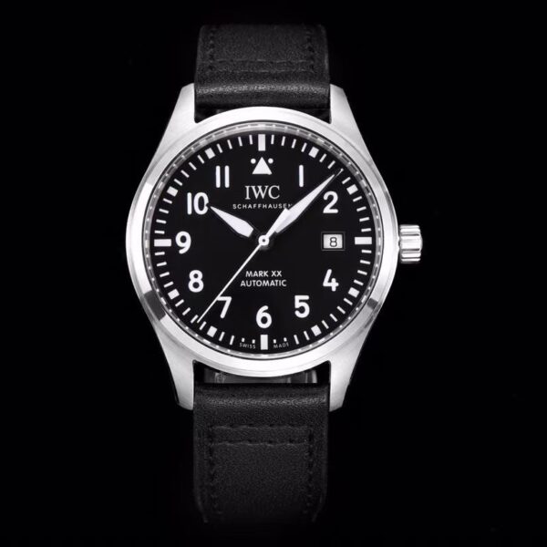 IWC - Mark XX IW328201 SS/LE Black/Num 40mm ZF A32111