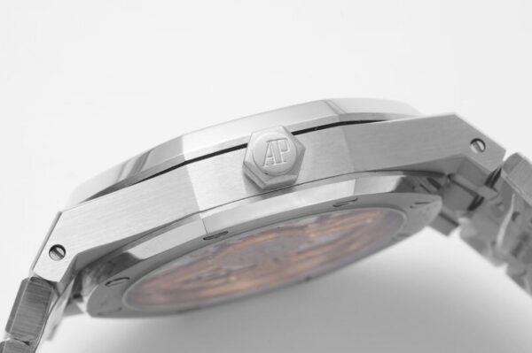 Audemars Piguet - Royal Oak 15500 41mm Frosted SS/SS Blue Dial APSF A4302 Super Clone - Image 6