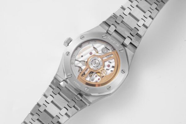 Audemars Piguet - Royal Oak 15500 41mm Frosted SS/SS Black Dial APSF A4302 Super Clone - Image 9