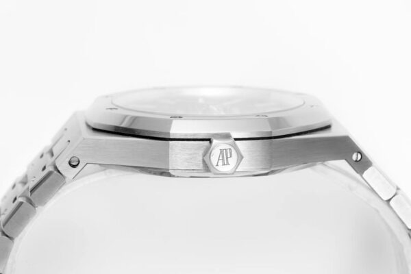 Audemars Piguet - Royal Oak 15500 41mm Frosted SS/SS Black Dial APSF A4302 Super Clone - Image 6