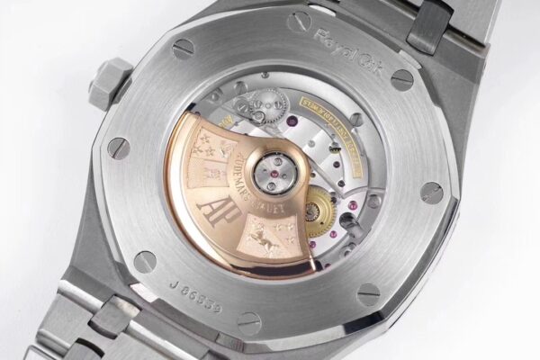 Audemars Piguet - Royal Oak 15500 41mm Frosted SS/SS Black Dial APSF A4302 Super Clone - Image 8