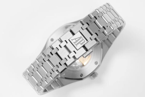 Audemars Piguet - Royal Oak 15500 41mm Frosted SS/SS Black Dial APSF A4302 Super Clone - Image 9