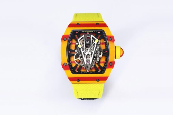 Richard Mille - RM027-03 Rafael Nadal Red/Yellw FC/VRU Blk Miyota Mod