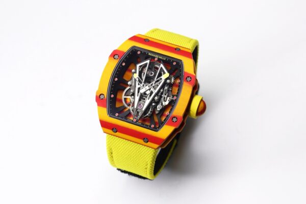 Richard Mille - RM027-03 Rafael Nadal Red/Yellw FC/VRU Blk Miyota Mod - Image 2