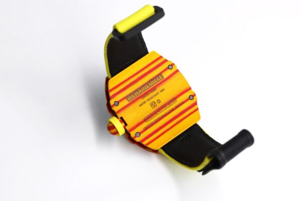 Richard Mille - RM027-03 Rafael Nadal Red/Yellw FC/VRU Blk Miyota Mod - Image 7