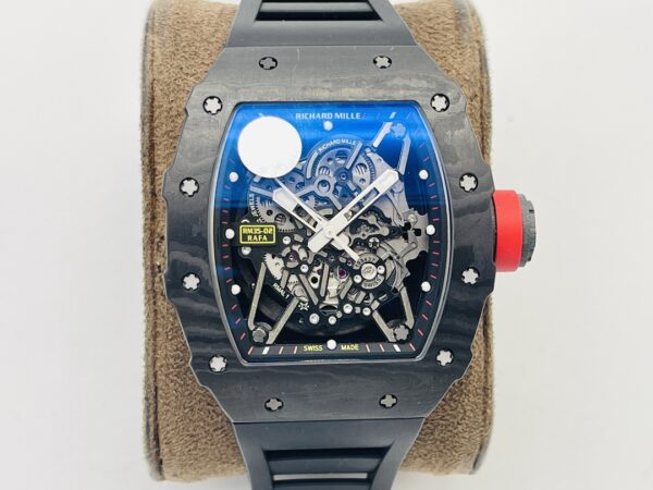Richard Mille - RM035-02 Rafael Nadal FC/VRU Black/Red C Miyota Mod - Image 2