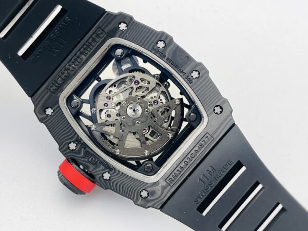 Richard Mille - RM035-02 Rafael Nadal FC/VRU Black/Red C Miyota Mod - Image 10