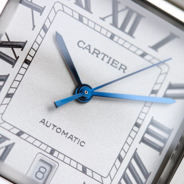 Cartier - Santos De Cartier 2018 Mens XL SS/LE Black V6F MY9015 - Image 6