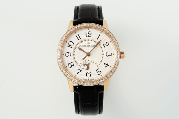 Jaeger LeCoultre - Master Ultra Thin Moon Ladies SS/LE White Dial ZF MY9015 Mod - Image 2